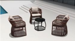Relax rattan chair balcony set