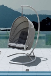 Cover style floding function hanging chair