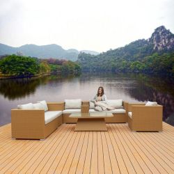 Outdoor Rattan Sectional Sofa Set